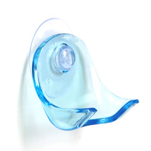 Cabilock 3 peças suporte de lâmina de parede de plástico forte ventosa sem resíduos suporte de barbe