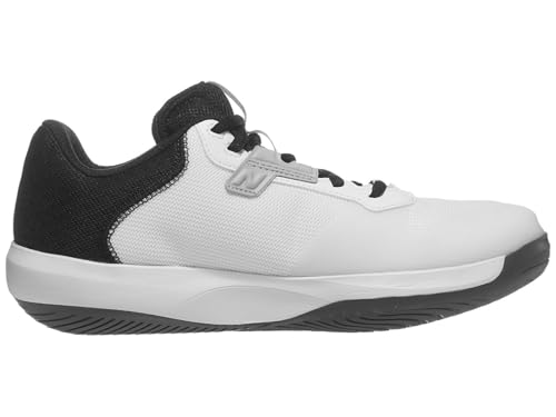 Tenis New Balance 696 V6 de mujer, Blanco/Negro, Talla 10 Wide 3