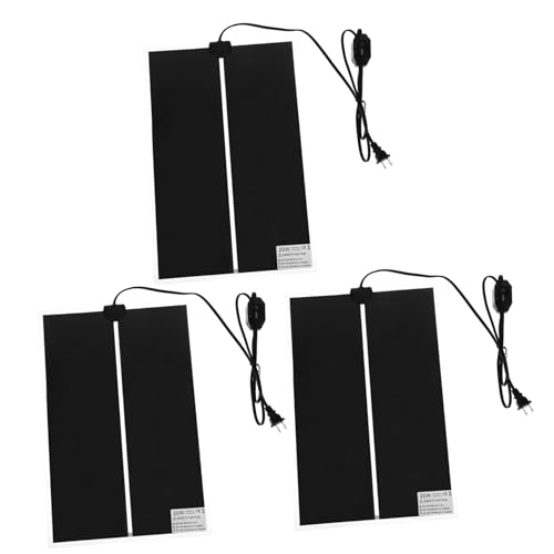 Levemolo Reptile Heating Pad Set 20w Low Mat Temperature Control for Glass Containers