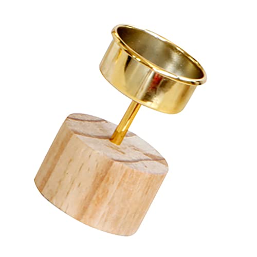 RORPOIR Nordic Golden Candlestick Housewarming for Housewarming Home Decor Candle Holder Table Display Candle Holder Gold Decor Candlesticks Mantel Decor Candlestick Containers