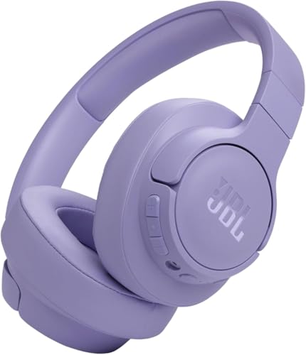 JBL TUNE 770NC - Adaptive Noise Cancelling with Smart Ambient Wireless Over-Ear Headphones, Bluetooth 5.3, Up to 70H battery life with speed charge, Lightweight, comfortable & foldable design (Purple) - image 1