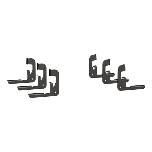 LUVERNE estribos laterales de aluminio negro 78 pulg miniatura 3
