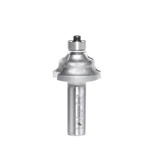 Best Cyber Monday 🔥 Amana Tool - 54182 Carbide Tipped Wavy Edge 5/32 Radius x 1-1/4 Dia x 11/16 x 1/2" Sha