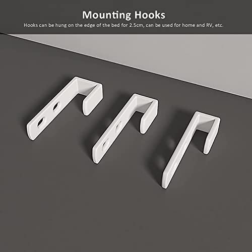 Bunk Ladder With Hooks,Metal Rv Bunk Ladder,Bunk Bed Ladder For Rvs,Library Ladder,Bed Step Ladder,Rv Ladders For Travel Trailers For Rv Home Dorm Appartments (1.3M/4.2Ft, Black) #TOP3