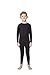 32º DEGREES Kids HEAT Baselayer Set,BLACK,Large