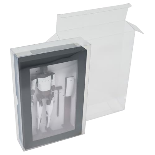 Protector Case for Tesla Optimus Bot Action Figure Retail Box Display (5 Pack)