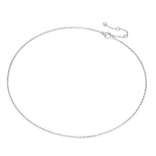 [Pixy Jewelry] Cable �`���[�J�[�`�F�[���l�b�N���X 316L �T�[�W�J���X�e�����X Stainless �����A�����M�[�Ή� ���S ���f�B�[�X ��×p ���A�� �V���v�� ���ɗD���� �S�[���h �V���o�[ �s���N�S�[���h (�X�`�[���V���o�[)