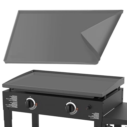 MEKOTRIN Silicone Griddle Cover Mat for 22 Inch Griddle Grill Mat Protective Silicone Mat BBQ Accessories Prevents Rodents Insects Debris Rust