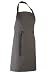 Premier Delantal, gris oscuro, Talla única
