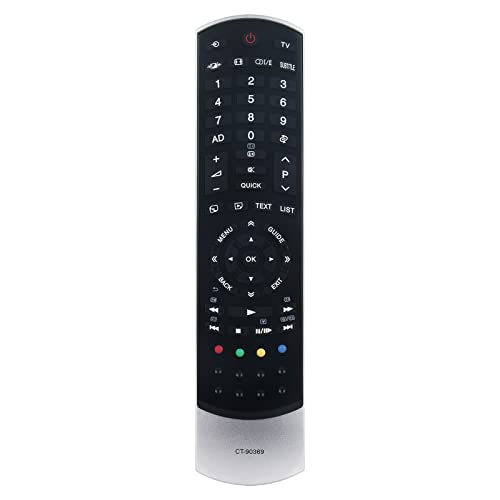 Replacement Remote Control CT-90369 Fit for Toshiba Integrated Digital LCD TV 32SL800A 42SL800A 46SL800A 32SL863B 37SL863B 46SL863B SL86