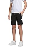 Jack & Jones Junior Herren Jjiair Sweat Nb Jr Shorts, Black, 176