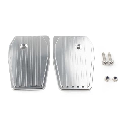 Repose pieds moto pliables en aluminium argenté, support latéral de pédales pour Rebel 500
