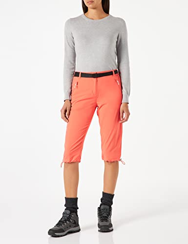 Regatta Womens/Ladies Xert Stretch Light Capris (4 Us) (Neon Peach) #TOP1