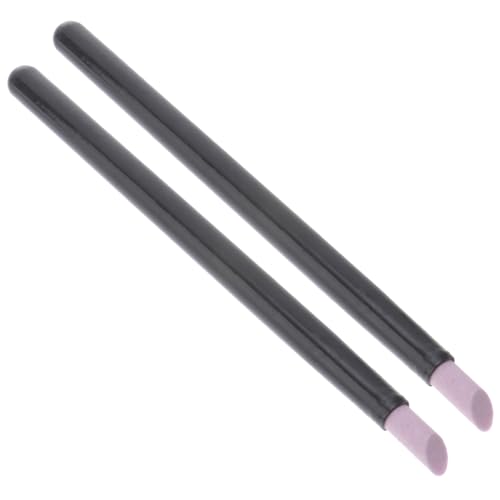 HOLIDYOYO 2pcs Manicure Tools Nail Polished Rod Cuticle Pusher Remover Nail Art Polish Tool Grooming