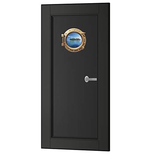 Cruise On Porthole Decoration Wall Sticker - Peel & Stick Decal Art #TOP4