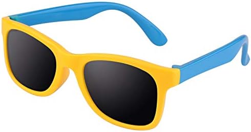 CGID Rubber Flexible Kids Polarized Sunglasses Glasses for Baby and Children Age 3-5,K25