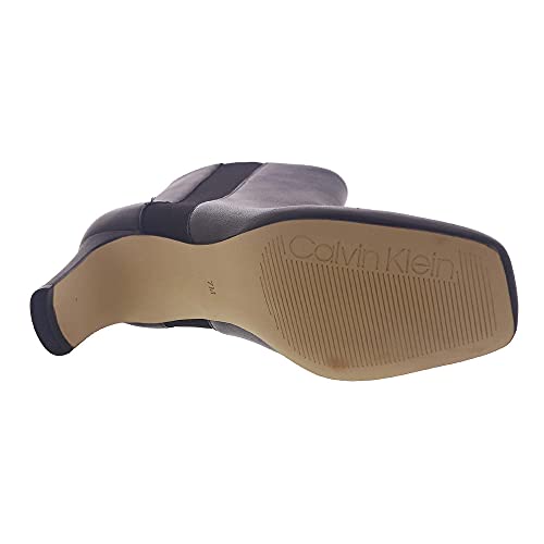 Calvin Klein Womens Cassia Leather Ankle Chelsea Boots3