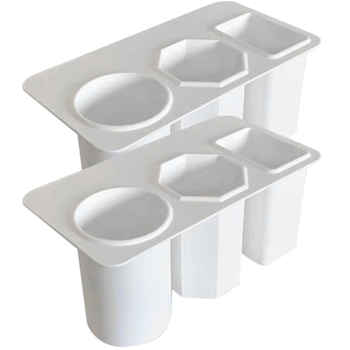 FUNOMOCYA 2piezas Porta Bolígrafos De Oficina Organizador De Escritorio Portapapeles De Diseño Simple Para Estudiantes Fácil De Usar