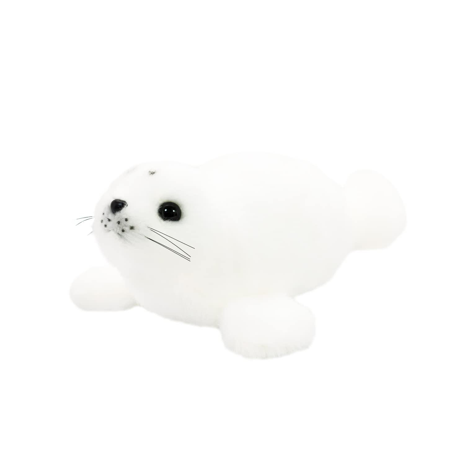 アザラシ　ぬいぐるみ ふあふあアザラシ🦭M ホワイト グレー ￥2090 ゴマアザラシM
