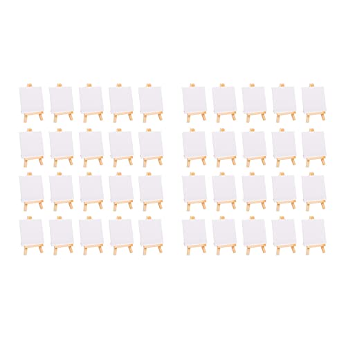 Toile de peinture avec chevalet mini format pour animation de fête d'anniversaire enfant