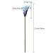 Faylapa 20 Pcs Artificial Calla Lily Real Touch Flowes Fake Flowers Wedding Bouquets Home Floral Decorations (Blue Purple Calla Lily)