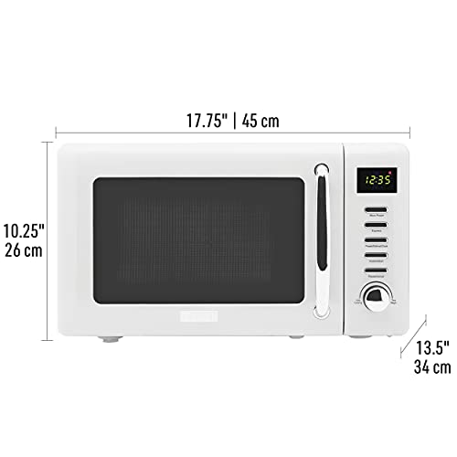Haden-Heritage-Vintage-07-Cubic-Foot-20-Liter-700-Watt-Countertop-Microwave-Oven-Kitchen-with-Turntable-and-5-Power-Levels-Ivory-White