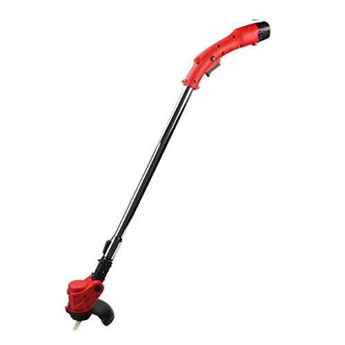 Elektro-Rasentrimmer Kantenschneider/Minimäher 24 V Lithium Ionen Geeignet Für Kleine Bereiche Wie Gärten Und Gräser -rot