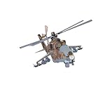 Vehicle Wall Decals - Military Camouflage Helicopter Side View - 12 inch Removable Graphic