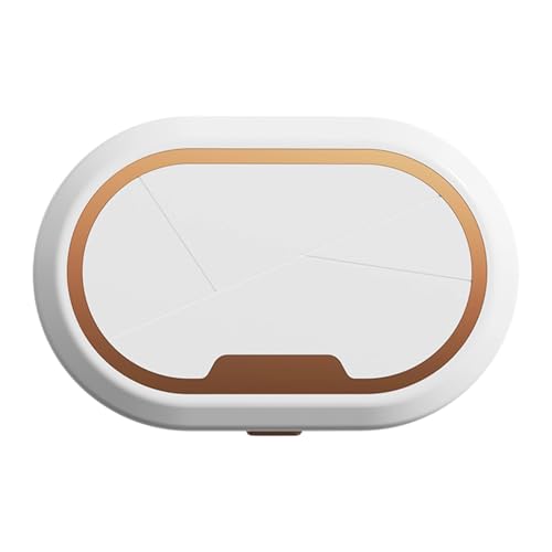 Contact Lens Cleaner Machine - Portable Ultrasonic Cleaner, Soft Lens Cleaning Device with Deep, Men Women Adults, Home Travel Business Daily, Monthly Yearly Care for Eyes