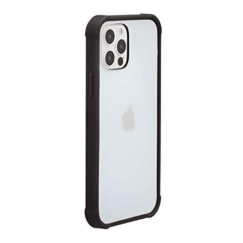 Amazonベーシック iPhoneケース iPhone12 / iPhone12Pro用 抗菌仕様 TPU・PC搭載 ブラック