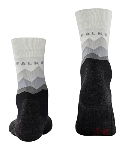 Image of FALKE Women's TK2 Explore Crest Hiking Socks, Quick Dry Merino Wool, 1 Pair