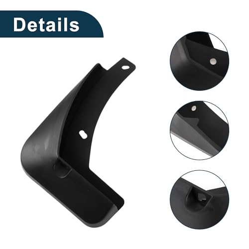 Image of Mud Flaps Splash Guards for Volkswagen Golf 7 2014-2017 W /Mount Accessories Mud Guards Front and Rear 1 Set