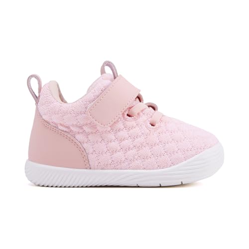 BMCiTYBM Baby Boy Girl Shoes Breathable Mesh Walking Shoes Lightweight Non-Slip Sneakers Infant First Walkers 6 9 12 18 24 Month3