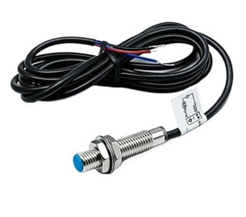 Sensor NJK-5001D M8 para sustitución de finales de carrera en automatismos de 12V