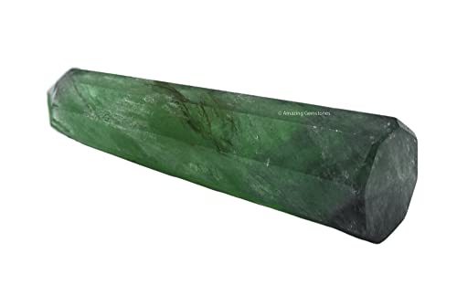 Image of Amazing Gemstone Green Fluorite Crystal Towers - Natural Healing Crystal Point Obelisk for Reiki Healing and Crystal Grid (3 inch to 4 inch INCH)