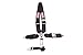 RJS Racing Equipment 1058101 SFI 16.1 CAM-LOCK HARNESS 3 PULL UP Lap Belt 3 Shou