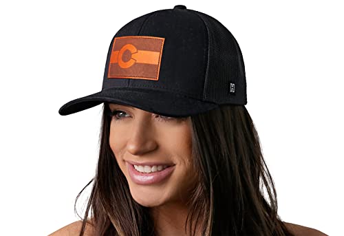 Image of HAKA State Flag Series Trucker Hat for Men & Women, Adjustable Baseball Hat, Golf Hat Snapback