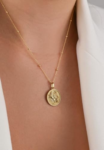 Collier Jésus-Christ LKBEADS chaîne 45 cm argent hypoallergénique ne ternit pas - 3