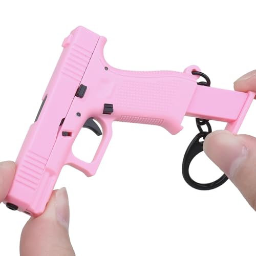 Image of G45 Keychain Good Gift for Boyfriend or Husband 1:4 Mini Pistol Shape Keychain