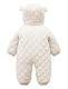 SEAUR Säugling Baby Puffer Down Schneeanzug Winddichter Einteiliger gepolsterter Strampler Mantel für Kleinkinder Winter Oberbekleidung 12-18 Monate