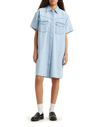 Levi's Elowen Western Dress Mujer Indigo Stonewash (Azul) XXS -