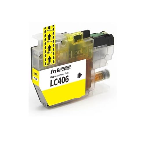 Cartouche LC406 jaune pour remplacer votre encre épuisée sur MFC-J4535DW J5955DW