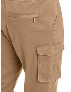 True Nation by DXL Men's Big and Tall Cargo Joggers4