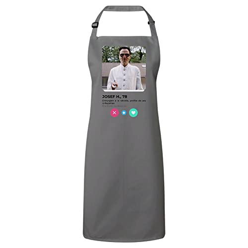 Tablier cuisine Josef Heiter evite les taches lors de vos rendez vous amoureux