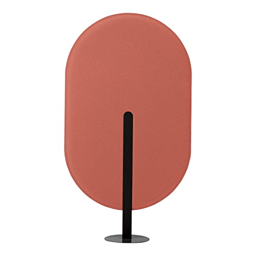 【メーカー配送・設置・組立】コクヨ パーティション 衝立 リーフィー Leafy 吸音 可動 単体置き 幅90×高さ160cm 表裏別色 オレンジ系 PLF-P0916C-6A0XAP1