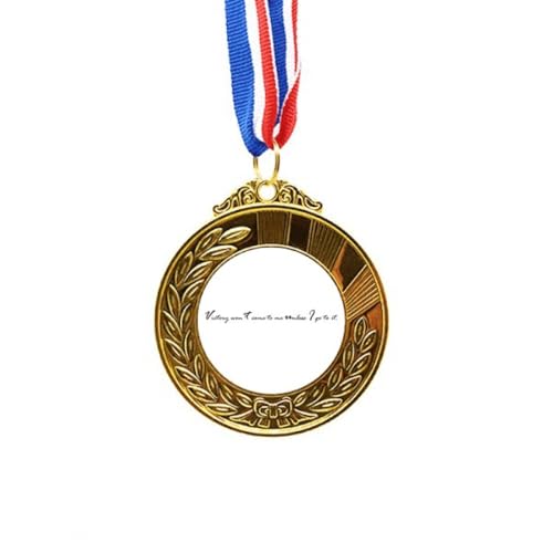 Cinta para medalla ganadora del premio de oro en competiciones escolares y torneos deportivos