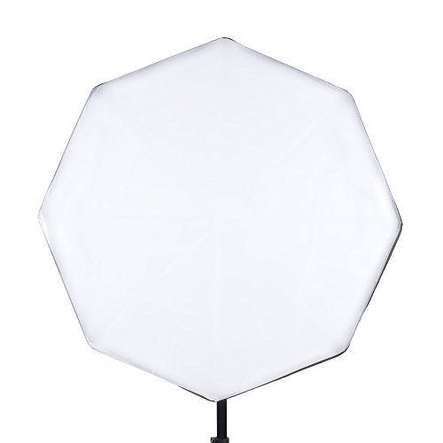 StudioPRO Single 3000W Continuous Lighting Output for Portrait Photography, Photo & Video Shoots - Includes (1) 7 Socket Light Head & Stand, (1) 32" Octagon Softbox & (7) 85W CFL Light Bulb - Thumbnail 3