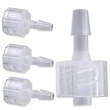 OSOLADY 8Pcs Lock Coupler Quick Connector Hose Barb Adapter for Crafts and Industrial Work Material with Skid Design Temperature and