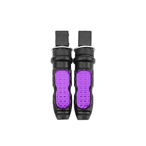 Repose-pieds arrière violets pour moto Kawasaki et Harley-Davidson