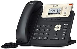 Yealink T21P E2 IP Phone, 2 Lines. 2.3-Inch Graphical Display. Dual-port 10/100 Ethernet, 802.3af PoE, Power Adapter Not Included (SIP-T21P E2)